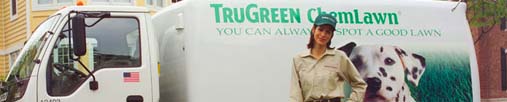 TruGreen ChemLawn van